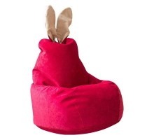 Кресло-мешок Зайчик Малиновое