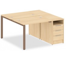 Стол письменный Metal System БП.РС-СТП-2.1