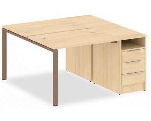 Стол письменный Metal System БП.РС-СТП-2.1