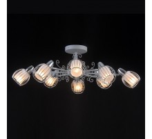 Люстра на штанге Natali Kovaltseva Oslo OSLO 81041-8C STAIN GRAY