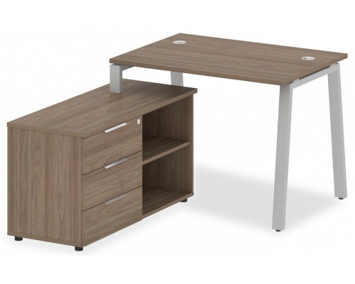 Стол письменный Metal System БА.РС-СТС-2.1 (L)