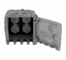 Блок розеток наземный Globo Pietra I 37001-4