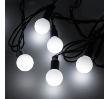 Гирлянда нить [10 м] Ball ARD-BALL-CLASSIC-D23-10000-BLACK-80LED WHITE (230V, 3.5W)