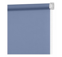 Штора рулонная (100x160 см) Плайн Васильковый
