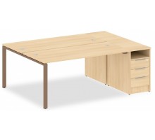 Стол письменный Metal System БП.РС-СТП-2.4