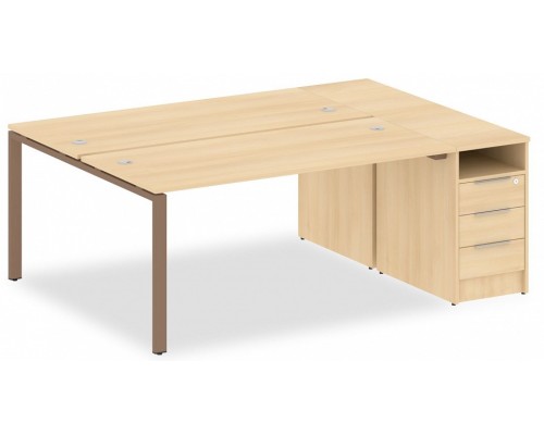 Стол письменный Metal System БП.РС-СТП-2.4