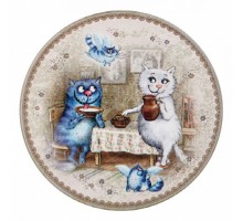 Подставка под горячее (10.3 см) Blue Cats 229-637