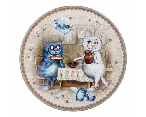 Подставка под горячее (10.3 см) Blue Cats 229-637