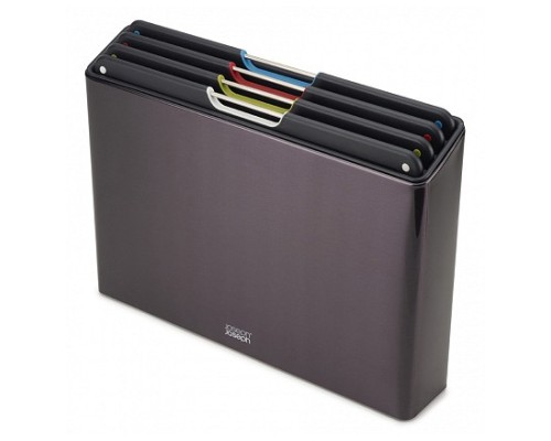 Набор из 4 досок разделочных (35.6x7.3x26.3 см) Folio Steel 60171