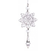 Елочная игрушка (24 см) Снежинка 788-091