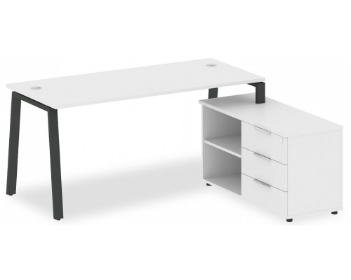 Стол письменный Metal System БА.РС-СТС-2.4 (R)