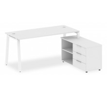 Стол письменный Metal System БА.РС-СТС-2.4 (R)