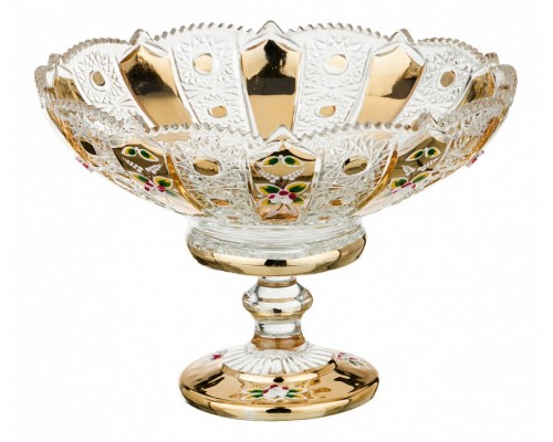 Чаша декоративная (25x17 см) Lefard Gold Glass 195-106