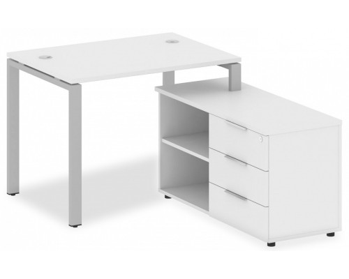 Стол письменный Metal System БП.РС-СТС-2.1 (R)