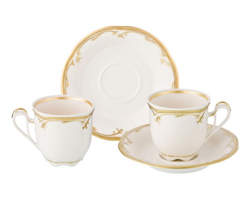 Набор из 2 чайных пар Rubin Cream 662-674