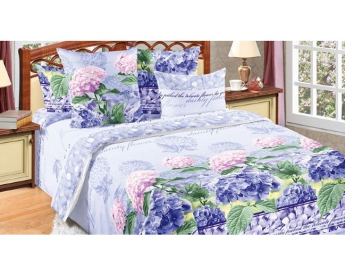 Постельное белье полутораспальное Hydrangea