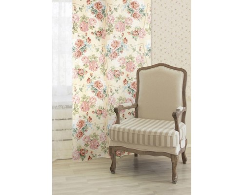 Портьера (160x240 см) 2 шт. Rose delicate