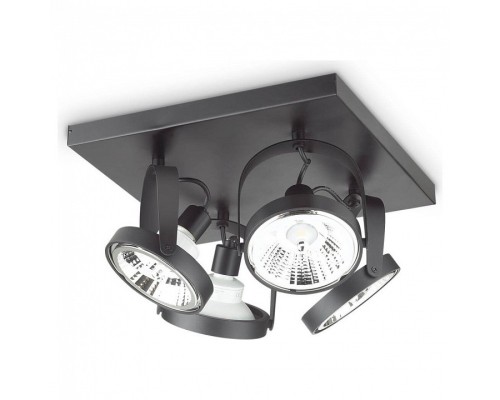 Спот Ideal Lux Glim GLIM PL4 SQUARE NERO