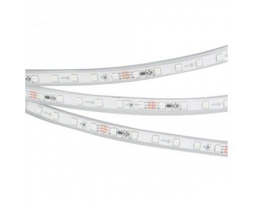 Лента светодиодная Arlight SPI-5000P-3535-72 24V Cx6 RGB (11mm, 14.4W/m, IP66) 030484