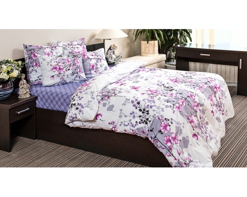 Постельное белье двуспальное Сакура