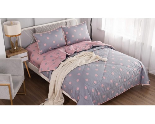 Постельное белье с одеялом евростандарт Дарси №68