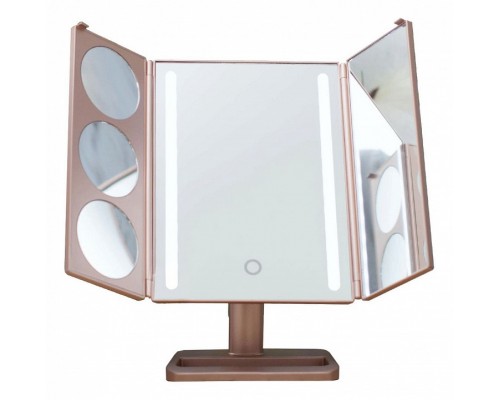 Зеркало настольное (29х11.5х20 см) uLike Gold GESS-805 gold