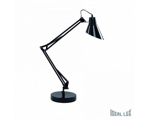 Настольная лампа офисная Ideal Lux Sally SALLY TL1 NERO