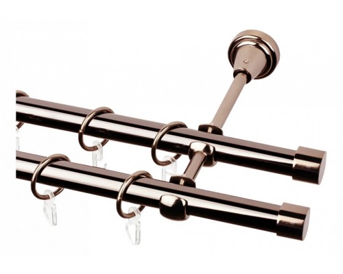 Карниз (400 см) Комплектный Коньяк