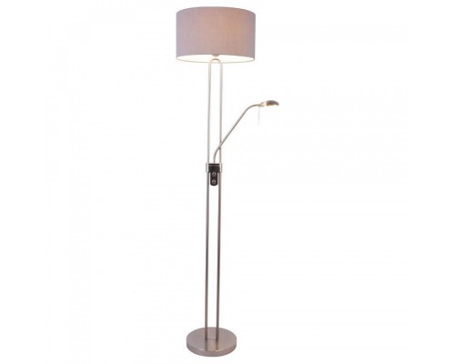 Торшер Zumaline Pedro SL570-2-SS+GR