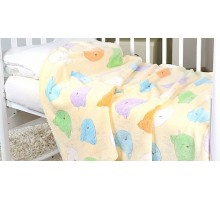 Плед (100x118 см) Разноцветные кошки