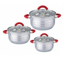 Набор из 3 кастрюлей Agness 937-230