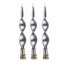 Набор из 3 свечей декоративных (27 см)  348-305