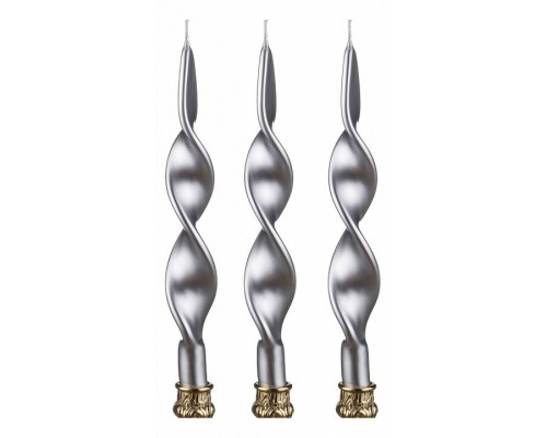 Набор из 3 свечей декоративных (27 см)  348-305