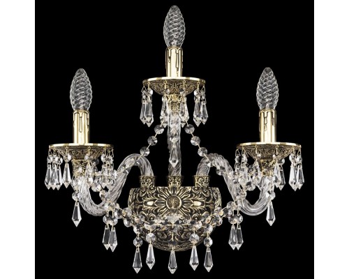 Бра Bohemia Ivele Crystal 1610 16103B/2+1/165 GB