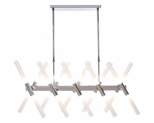 Люстра на штанге LUMINA DECO Alford LDP 6036-20 CHR