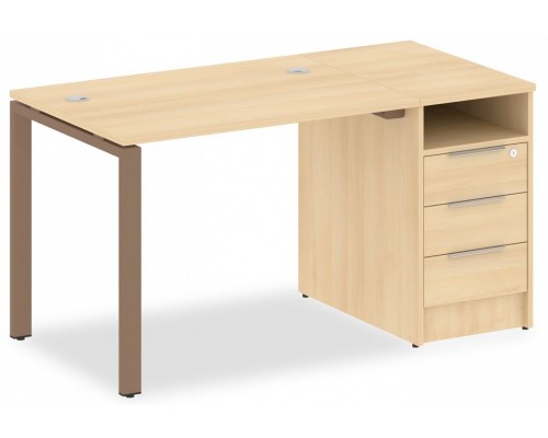 Стол письменный Metal System БП.РС-СТП-1.1