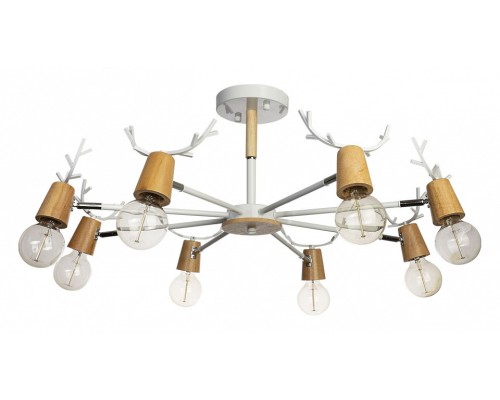 Люстра на штанге Loft it Sven 10024/8 White