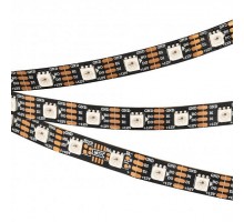 Лента светодиодная Arlight SPI-5000-RAM-5060-60 12V Cx1 RGB-Auto (Black 10mm, 8W/m, IP20) 029758