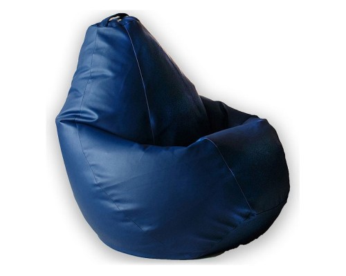 Кресло-мешок Синяя ЭкоКожа 2XL