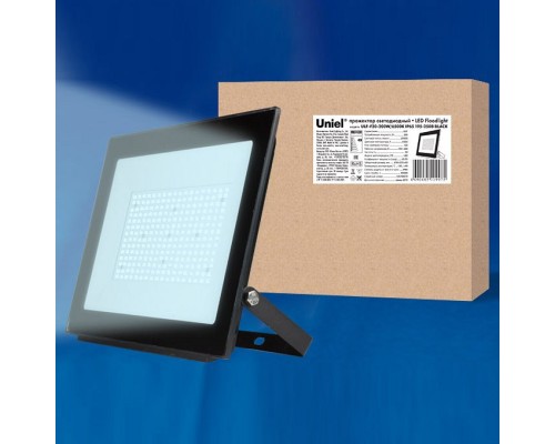 Настенный прожектор Uniel ULF-F20 ULF-F20-200W/6500K IP65 195-250В BLACK