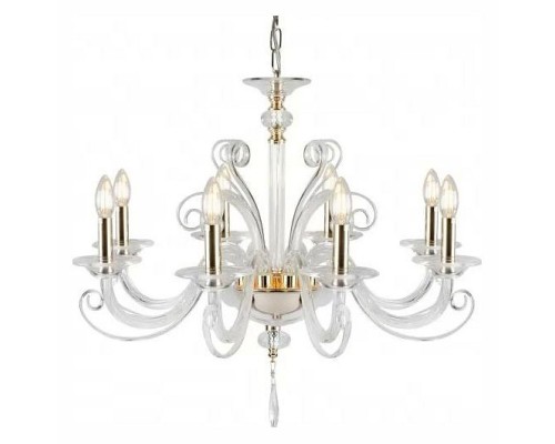 Подвесная люстра iLamp King P9372-8 GD