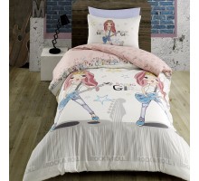 Постельное белье полутораспальное Music Girl