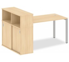 Стол письменный Metal System БП.РС-СШК-3.3 Т