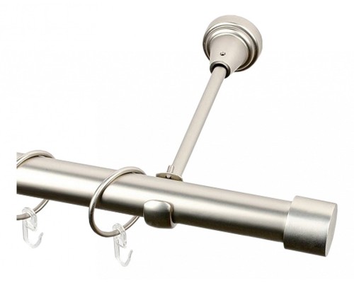 Карниз (350 см) Комплектный Матовый никель