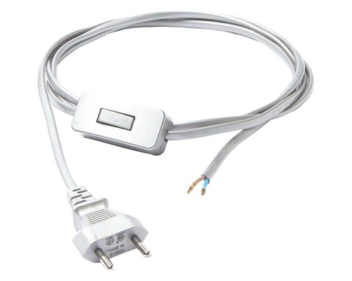 Сетевой провод с выключателем Nowodvorski Cameleon Cable WITH SWITCH WH 8612