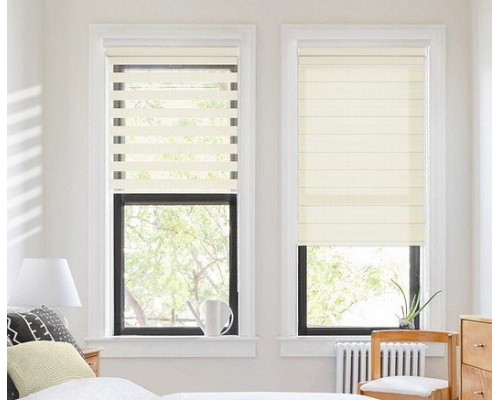 Штора рулонная (68х170 см) День-Ночь