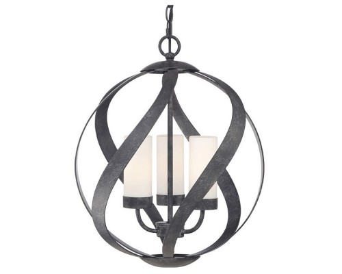 Подвесной светильник Quoizel Blacksmith QN-BLACKSMITH-3P-OBK