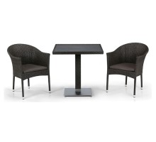 Набор уличный  T607D/Y350B-W53 Brown 2Pcs