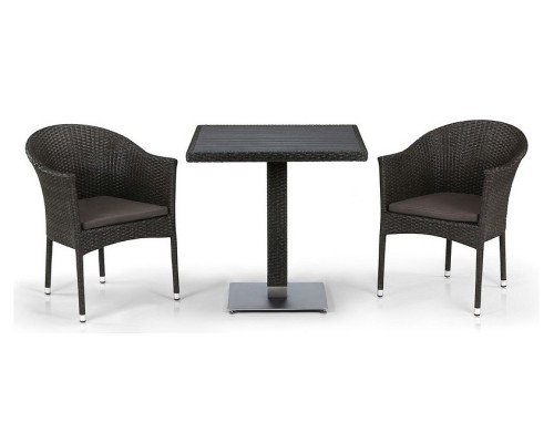 Набор уличный  T607D/Y350B-W53 Brown 2Pcs