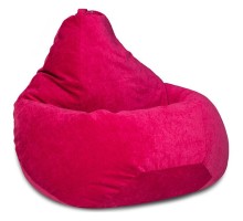 Кресло-мешок Малиновый Микровельвет 3XL